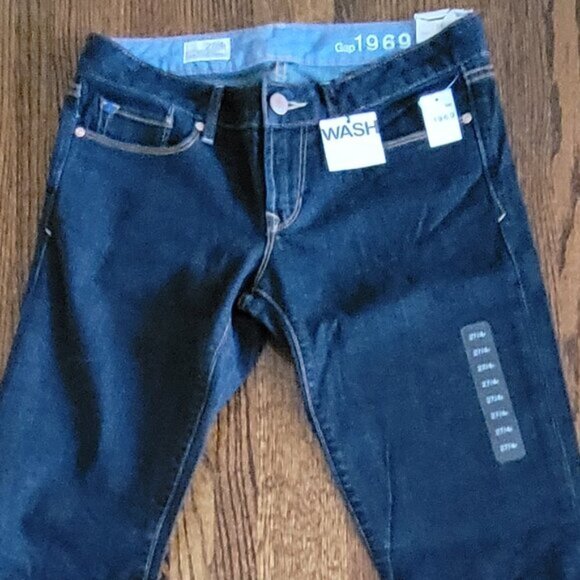 New GAP Sexy Boot Cut Jeans 1969 Women's Size 27 4r New With Tags NWT - Picture 9 of 11